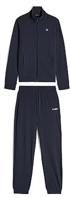 FREDDY Tuta Sportiva Donna in Interlock con Felpa Collo Alto e Zip