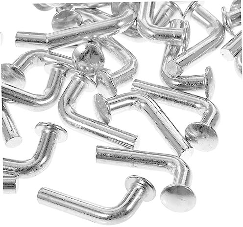 OATIPHO 100pièces Clips j Et Boulons De Sécurité Pour Rayonnages à Palettes Goupilles Haute Résistance Pour Fixation Professionnelle