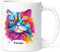 Luigi Collection Taza Gato Persa Taza Mensaje Humor Divertido Raza Animales. Idea de regalo original y guapo amigo para hombre y mujer o para cumpleaños o Navidad. Cerámica 325 ml