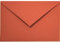 Netuno 100 Briefumschläge Ziegel-Rot DIN C6 114 x 162 mm 120g Materica Terra Rossa Briefkuverts farbig hochwertig Briefhüllen für Einladungskarten Hochzeitskarten Geburtstagskarten