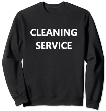 Cleaning Service Carpet Pool Window Lady Maid Staff Uniform Sweatshirt