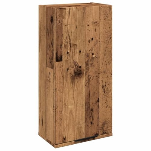 vidaXL Wand Badschrank, Badezimmerschrank Wandmontage Platzsparend, Badezimmer Wandschrank Hängeschrank, Badmöbel Badezimmermöbel, Artisan-Eiche