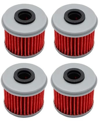 4 pezzi filtri olio motore for H-NDA CRF250R CRF250X CRF450R CRF450X CRF150R TRX450R TRX450ER CRF 150 250 450 RX CRF250 CRF450 accessori per moto