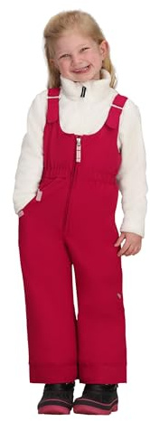 Obermeyer Baby Girls Snoverall Bib Pants (Toddler/Little Kid/Big Kid) Winter Berry 4 Inseam 16 Inches