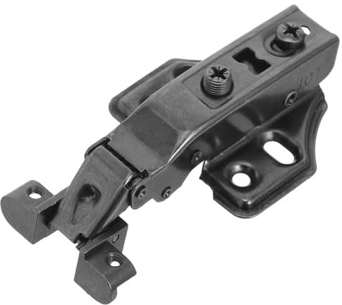 SEWOART Door Hinge Stopper Black Cabinet Door Hinge Replacement Silent Damping Mechanism Corner Cabinet Kitchen