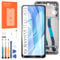Écran LCD pour Xiaomi 11 Lite NE 5G/Mi 11 Lite 4G/Mi 11 Lite 5G ecran de Remplacement Digitizer Touch Assemblage pièces de réparation (6.55,Noir avec Cadre)