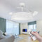 LED ATOMANT Ventilatore da Soffitto con Luce LED, 36W, Ø109cm, CCT, 4100LM, Pale Retrattili, 6 Velocità Silenziose, Basso Consumo, Modalità Estate/Inverno, con Telecomando