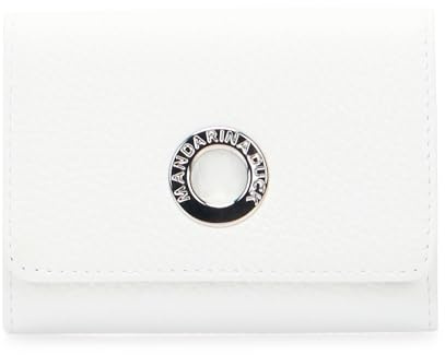 Mandarina Duck Mellow Leather Wallet, Reisezubehör Damen-Geldbörse, Einheitsgröße, Blanc, Einheitsgröße