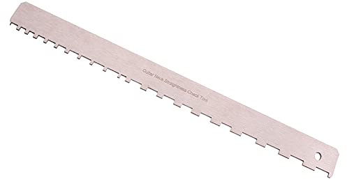 Sirxlevcy Guitar Neck Notched Straight Luthiers Tool Fret Rocker Leveler for or Guitar Fretboard and Frets