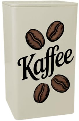 speecheese Dose 900ml Kaffeebohnen Vintage KaffeeDose 900ml MetallDose | 900ml im Retro-Look, ideal für Nostalgiker