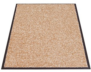 miltex 22026 Schmutzfangmatte Eazycare, 60 x 90 cm, waschbar, beige