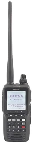 Yaesu FTA550 Handheld VHF Transceiver