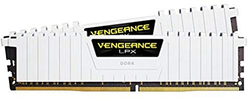 Corsair Vengeance LPX 32GB (2x16GB) DDR4 2666MHz C16 XMP 2.0 High Performance Desktop Arbeitsspeicher Kit, weiß