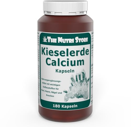 Kieselerde Calcium Kapseln 180 Stk. - 1 Monatsvorrat