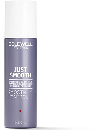 Goldwell Stylesign Just Smooth Smooth Control Bändigende Föhnlotion für glattes, welliges und lockiges Haar, 200 ml