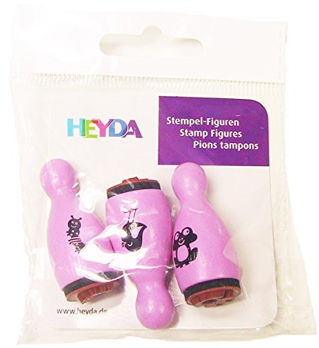 HEYDA Stempelset Mini Frosch 3er rs