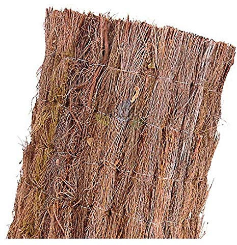 Suinga Brezo Ocultación Máxima 1x3 m | Cerramiento Natural de Brezo | Valla de Ocultación 100% para Jardin y Terraza | Malla de Brezo Rustica