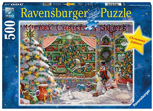 Ravensburger Puzzle 16534 - Es weihnachtet sehr - 500 Teile Puzzle für Erwachsene und Kinder ab 10 Jahren