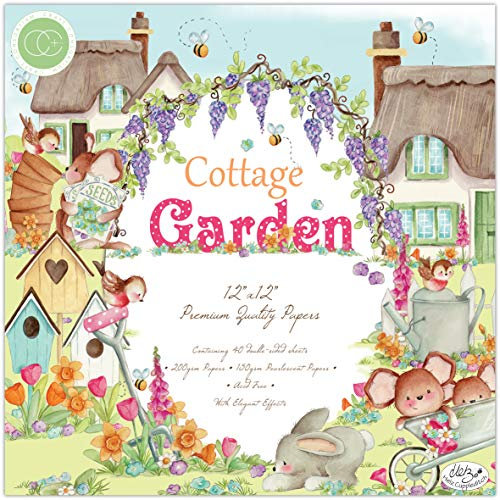 CRAFT CONSORTIUM LTD CCPPAD016 PAPRPAD12 GA, Cottage Garden