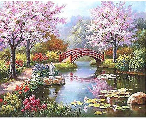 Pintura por Números para Adultos, Kit de Pintura al óleo de Lienzo DIY Para Niños con Pinceles, Pigmento Acrílico, Pintura de dibujo DIY, 40X50 CM