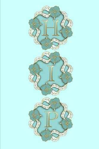 HIP: Notebook, Journal, Diary, Lined Blank Paper for Writing, 130 Pages, 6 x 9