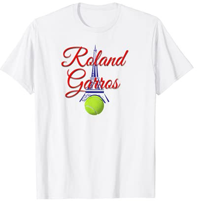 Roland Garros T-Shirt für Fans der französischen Teennis T-Shirt