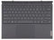 fqparts Replacement Laptop Tastatur für for Lenovo Yoga Duet 7-13ITL6 Schwarz Amerikanische Version