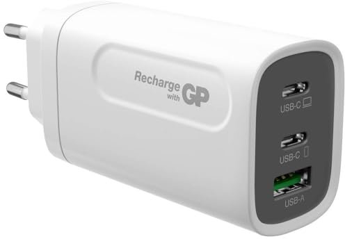 GP Akku Ladegerät USB 150GPACEGM3A000 3X USB, USB-C™ Buchse (Power Delivery)