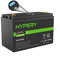 Smart 12V 150Ah LiFePO4 Batterie avec écran d'affichage LED, interrupteur de sécurité et BMS, parfaite batterie au lithium pour les véhicules de loisirs, les bateaux