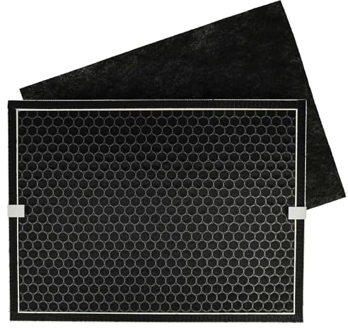vhbw 2-teiliges Filter-Set Ersatz für Beurer 66007 für Luftbefeuchter | Luftreiniger - 2x Ersatz-Filter (Vorfilter, Kombi-Aktivkohle+Hepa)