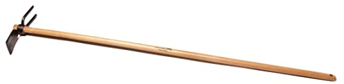 Hachoir de jardin 2 dents avec manche en frêne 130 cm