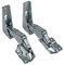 easyPART Kompatibel/Ersatz für V-Zug 560310 Scharnier Türscharnierkit Oben und Unten Kühlschrank