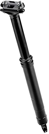 DXC® Sattelstütze 31,6 mm Durchmesser, 125 mm Länge, absenkbare Sattelstütze aus Aluminium, Dropper Post Fahrrad