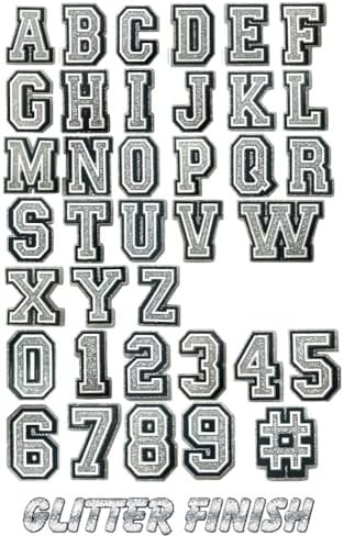 Rohans Alphabet Letter and Numbers A - Z 0-9 Shoe Charms Jiblets for Crocs Decoration Clogs Grey Black Pink Gold Silver (LETTER Z, BLACK)