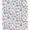 Erismann Tapete | Kollektion Papillon | 30000-17 | Papiertapete | Tiere | 0.53 x 10.05 m | Pink | Wohnzimmer | Flur | Büro | Küche | Wohnräume