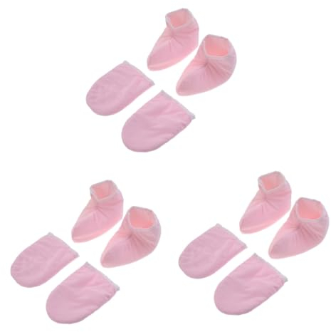 Healeved 6paare Paraffin-handschuhe Für Hand Und Fußbehandlung Hitzebeständige Wickel Für Wachsbad-therapie Wiederverwendbare Pflegende Abdeckungen Für Spa-anwendungen