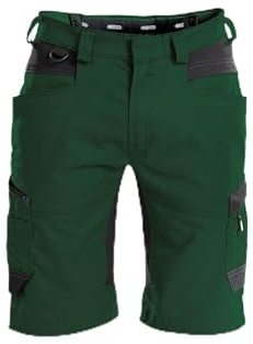 DASSY® Axis Stretch-Arbeitsshorts - Größe 52 - FLASCHENGRÜN/SCHWARZ