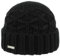 Seeberger Annelie Beanie Mütze mit Manschette Damen/Herren -, Schwarz, 6.75-7.5