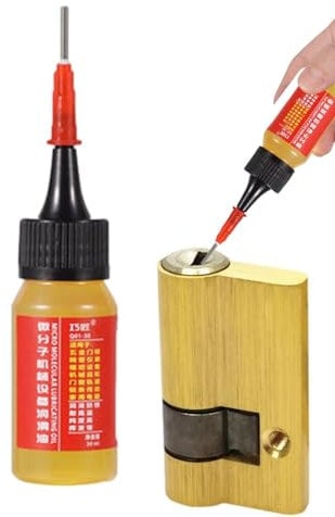 Multifunctional Lubricant, Door Lock Lubricant Oil, Chain Lubricant, Multifunctional Lubricant Oil Solution, Maintenance Lubricants for Doors, Bikes, Motorcycle, Sewing Machines, Fans, Lock