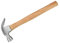 1PCS Claw Hammer, 500g Curved Claw Solid Steel Hammer with Wooden Grip for Tradesman DIY Enthusiast
