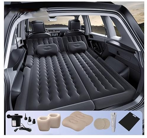 QWTYAFDD Auto Matratze,für VW Golf VII Variant Station Wagon (Estate) 2013-2020 Aufblasbare Kombi Luftbett Auto Rücksitz Dickere Kofferraum Matratze Bett Camping Outdoor Traveling,A