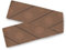 Brown Diagonal Stripe rose gold table runner, 13x70inches, wedding decorations reusable plaid table runner 70 Long