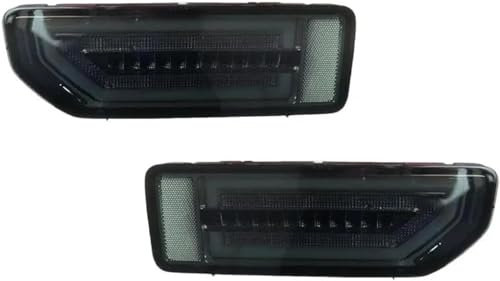 RUIHAHA Auto Rückleuchten für Suzuki Jimny 2019-2022 Rücklicht Montage Heckleuchte Rückleuchte Hintere Bremsleuchte Hinten Stop Indicator Light Ersatz Einbauteile,A-Smoken