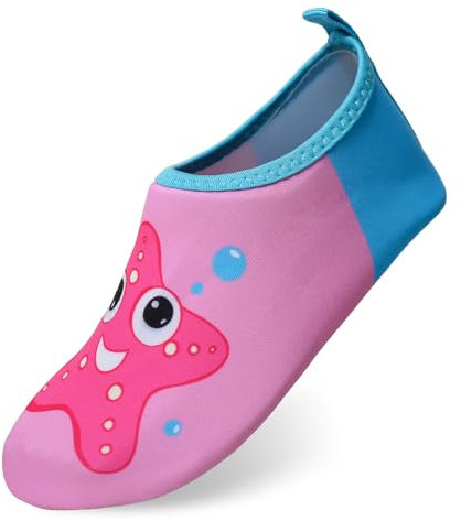 YloveM Zapatos de Agua Niño Niña Natación para Pequeños Acuáticos Antideslizantes Zapatos de Playa para Bebé Verano Calzado Descalzo de Piscina Surf Jardín Piscina