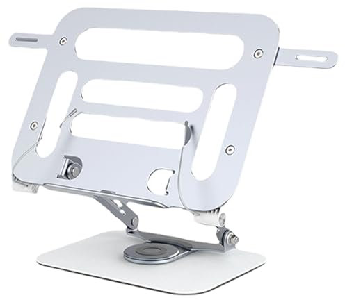 Cnrfeoap Multiangle Rotating Ordinateur Portable Tablette Pliable Lecture Réglable avec Clip Ressort pour Voyage Facile