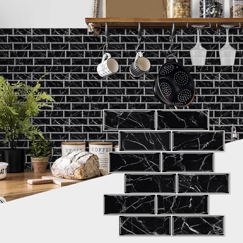 Papier Peint Autocollant Original En PVC De 30,5 Cm For Chambre Et Cuisine - Style Minimaliste Moderne, Imperméable Et Amovible(SPT206,24PCS)