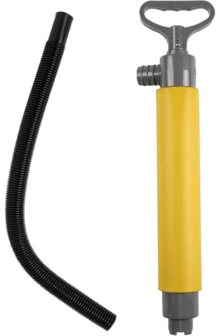 Bomba de sentina con manguera de extensión, bomba de sentina manual portátil con mango antideslizante, herramienta de supervivencia de rescate al aire libre para kayak canoa barco