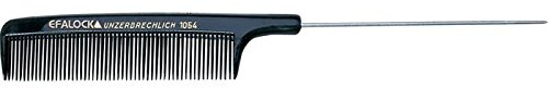 Efalock Nylon Nadelstielkamm 8.0 schw.
