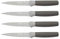 Berghoff 3950046 Set de 4 cuchillos chuleteros grises 11.5 cm