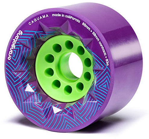 Orangatang Caguama Skateboard-Räder, Lila, 83a, Without Bearings